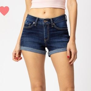 NWT KanCan Dark Wash Denim Jean Shorts